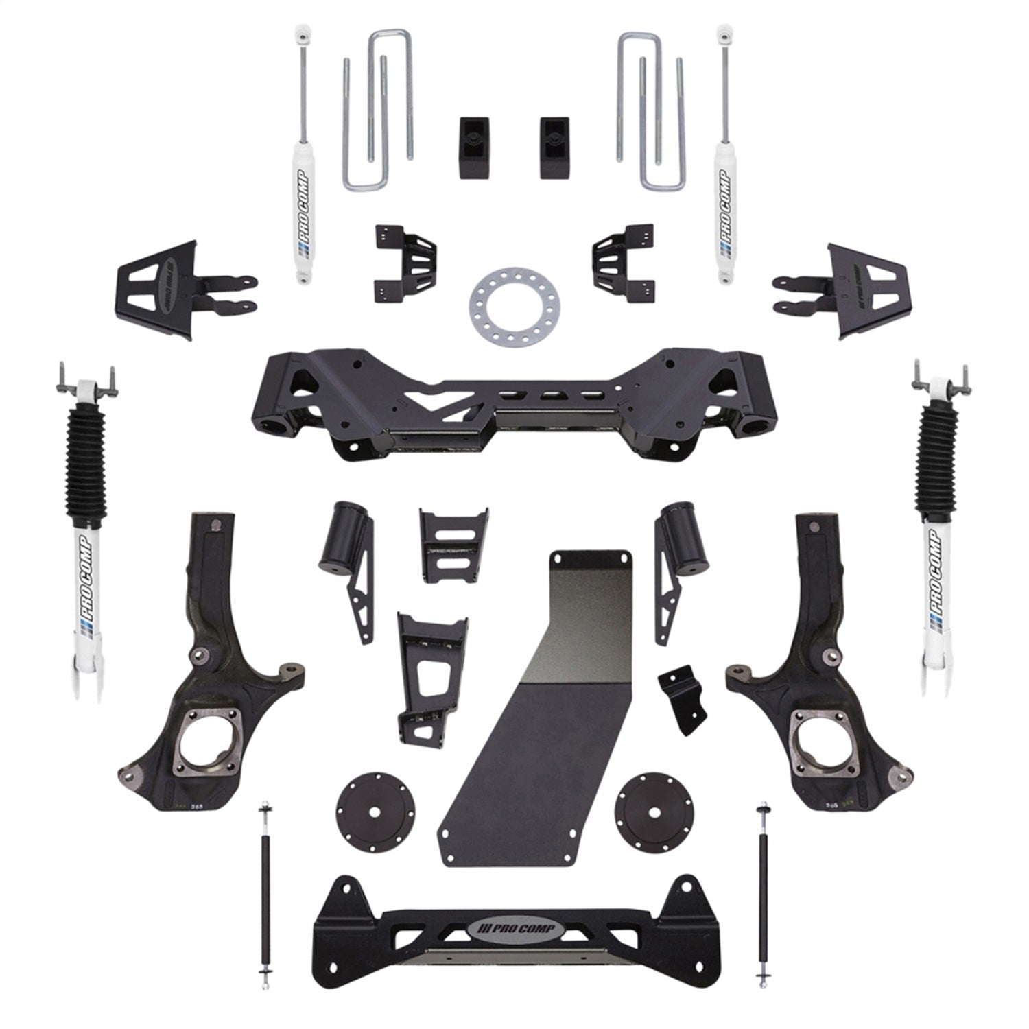 Pro Comp Suspension K1085B Stage I Lift Kit; 6 in. Lift; Front And Rear ES9000; Pro Comp Suspension K1085B