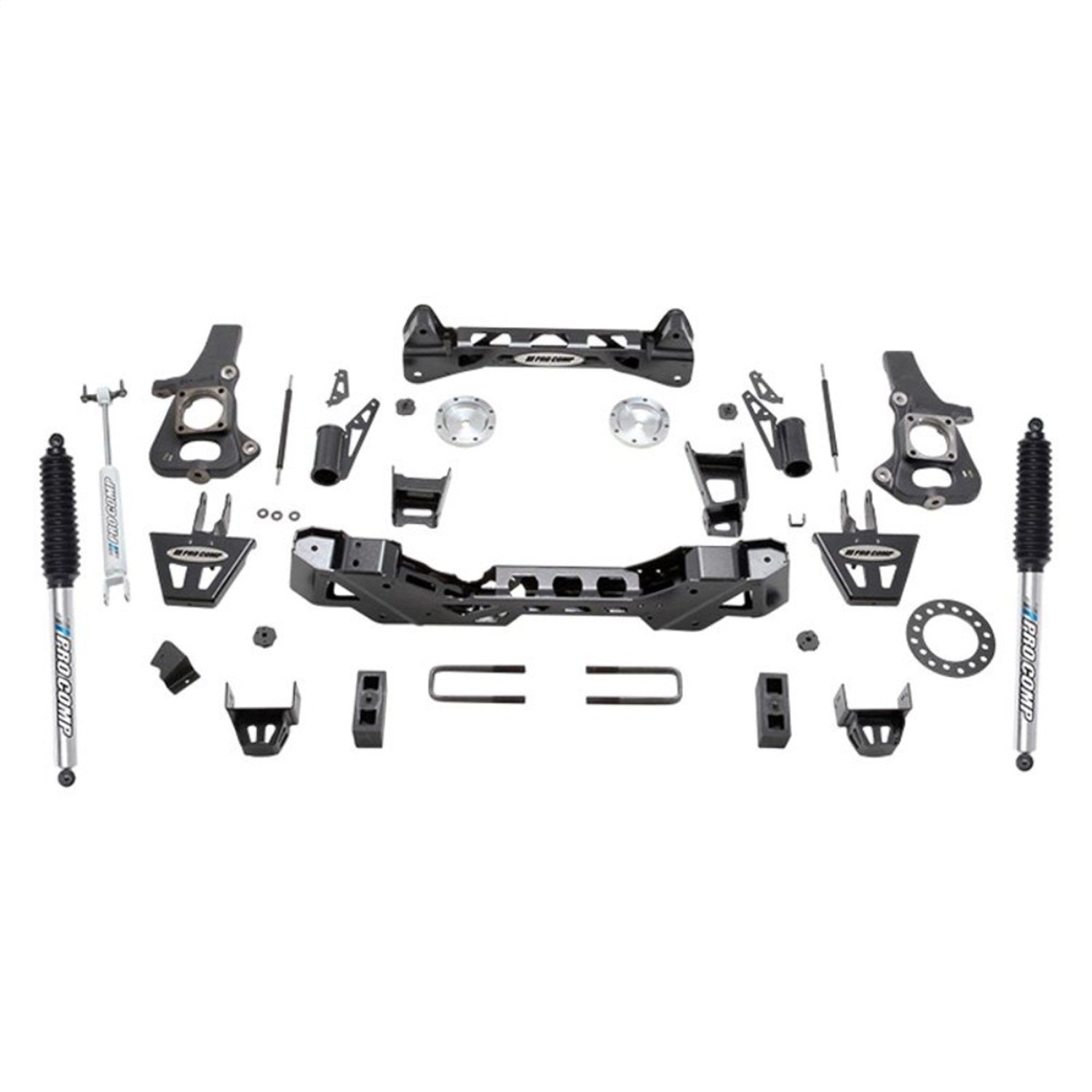 Pro Comp Suspension K1085BP Stage I Lift Kit; 6 in. Lift; Front And Rear Pro Runner; Pro Comp Suspension K1085BP