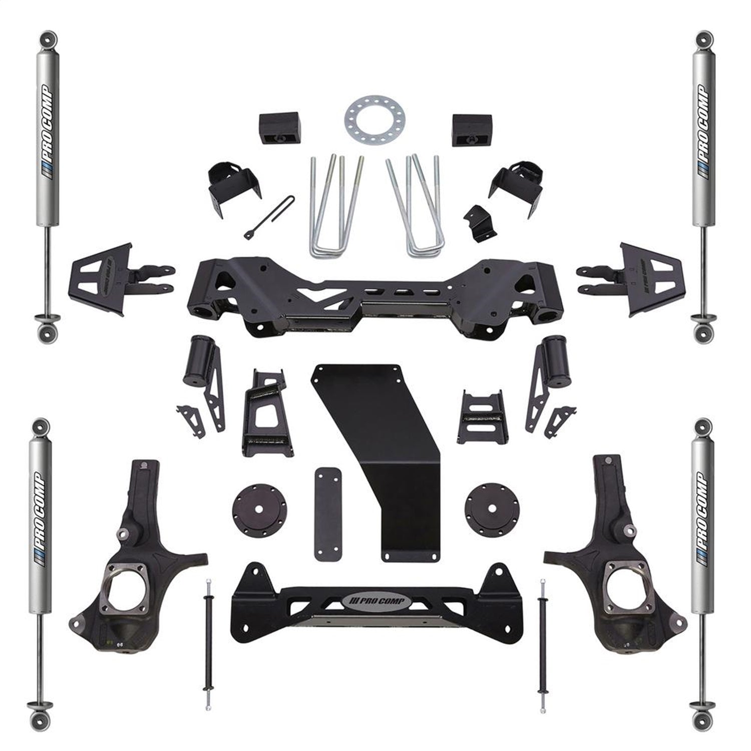 Pro Comp Suspension K1087M LftKt-Suspw/Shock Pro Comp Suspension K1087M