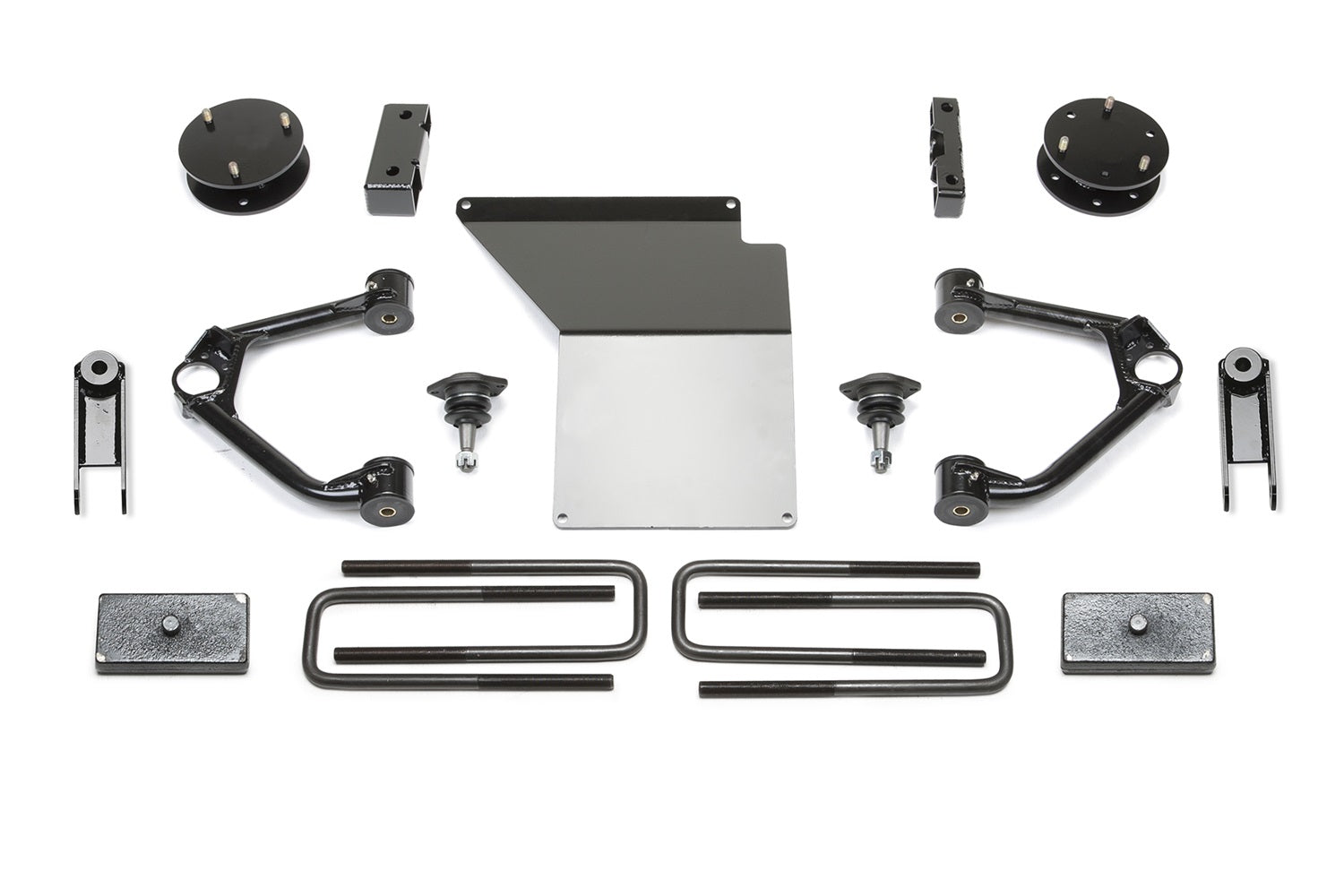 Fabtech K1091 Budget Lift System; 4 in. Lift; w/Factory Magneride Suspension; Fabtech K1091