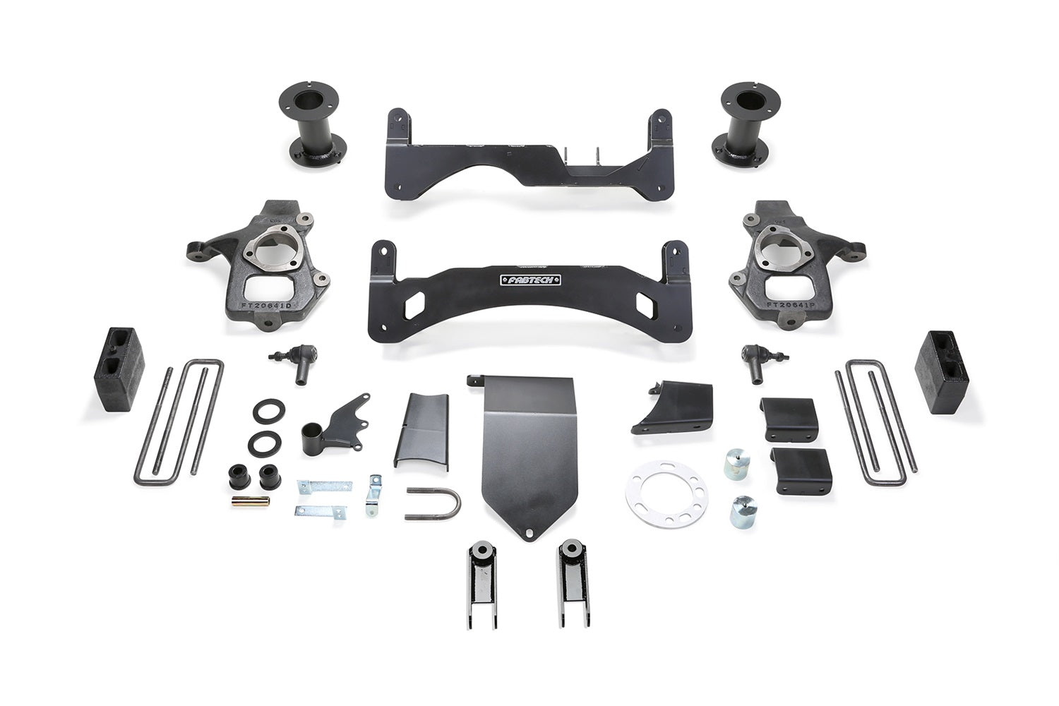 Fabtech K1094 Basic Coilover Lift System; 6 in. Lift; GEN II w/Magneride Suspension; Fabtech K1094