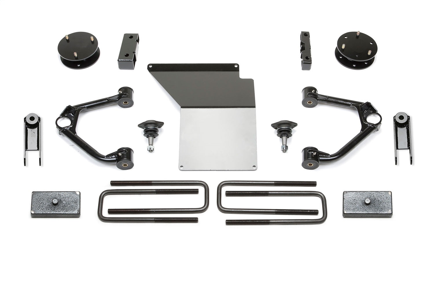 Fabtech K1097 Budget Lift System; 4 in. Lift; For Vehicles w/ Magneride And Steel Suspension; Fabtech K1097
