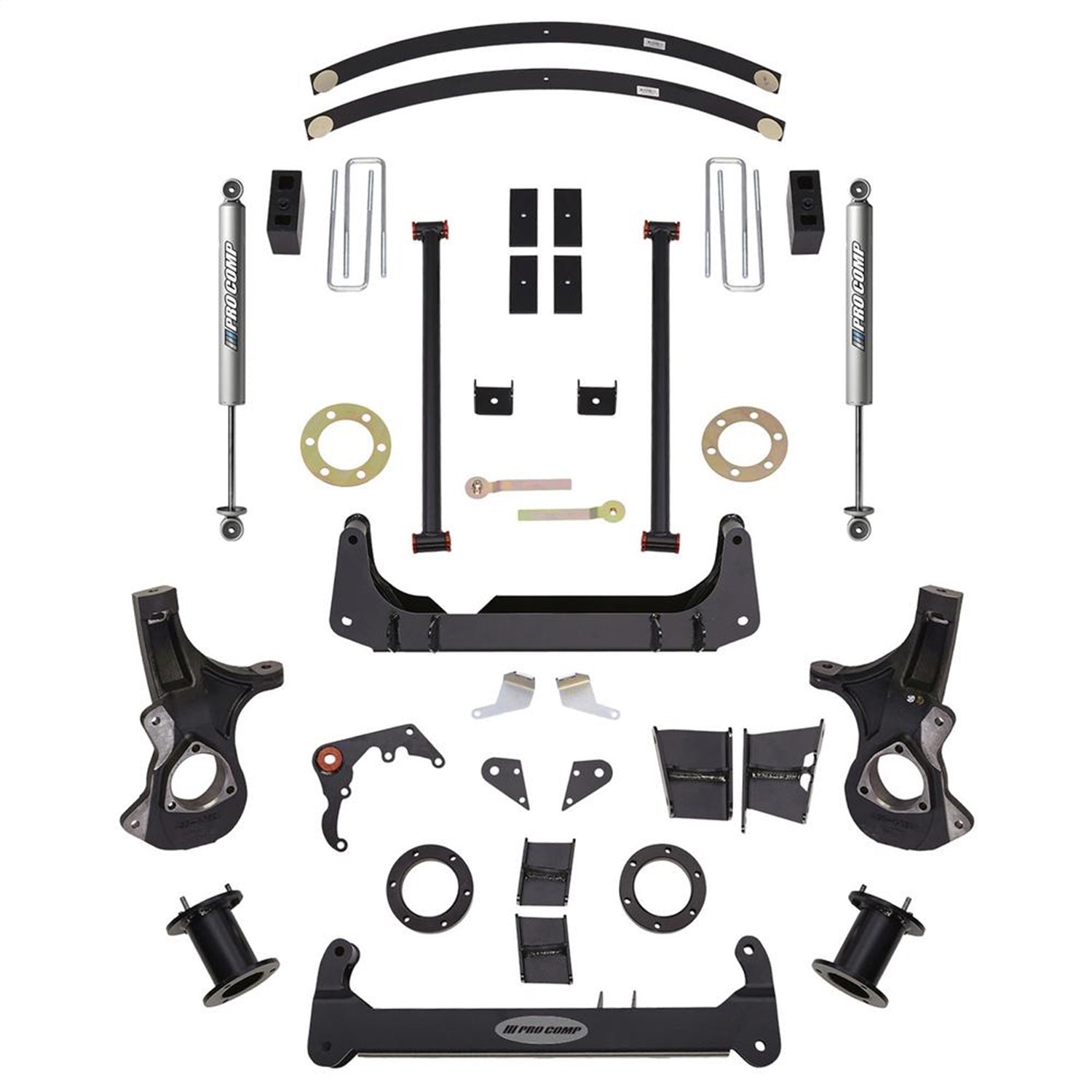 Pro Comp Suspension K1143MS LftKt-Suspw/Shock Pro Comp Suspension K1143MS