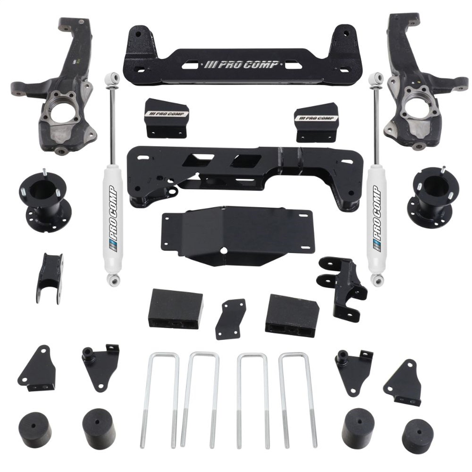 Pro Comp Suspension K1175E Suspension Lift Kit; 6 in. Lift; Incl. ARC Spacers; Pro Comp Suspension K1175E