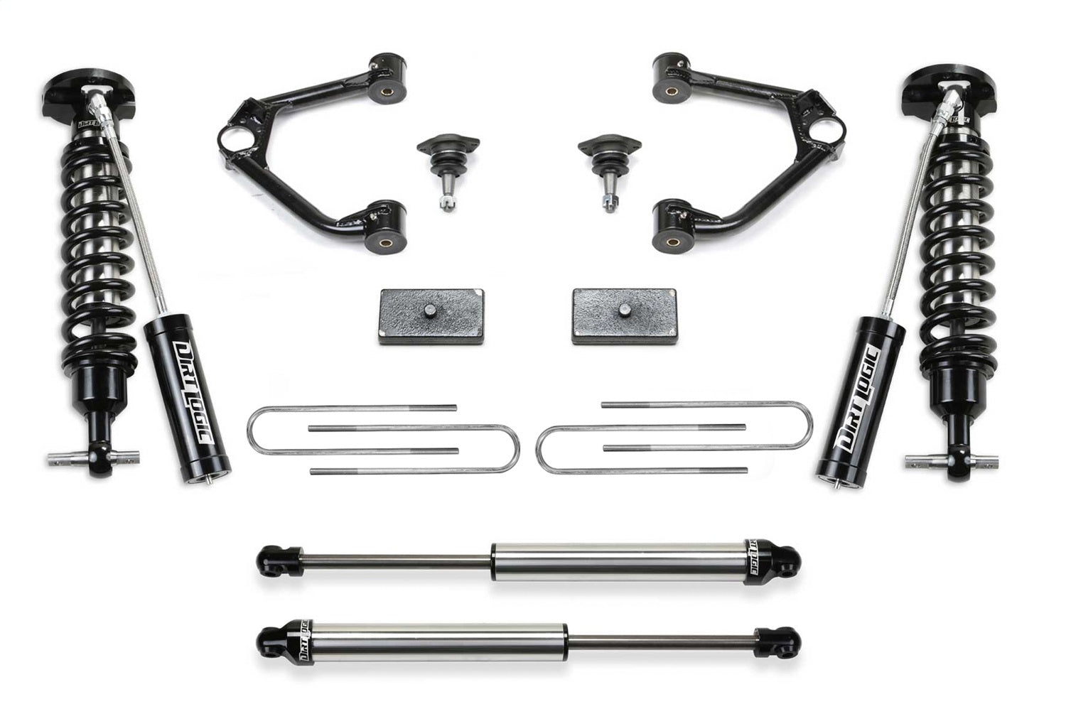 Fabtech K1210DL Performance Lift System w/Shocks Fabtech K1210DL
