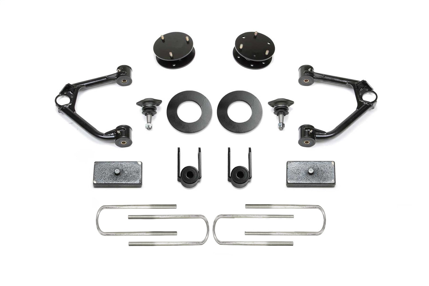 Fabtech K1211 Performance Lift System w/Shocks; 3 in. Lift; Ball Joint; Fabtech K1211