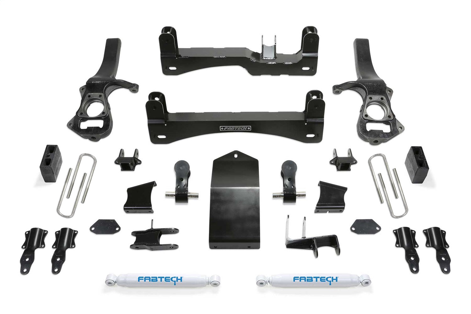 Fabtech K1231 Sport Lift System; 4 in. Lift; Sport Series Suspension System; Fabtech K1231