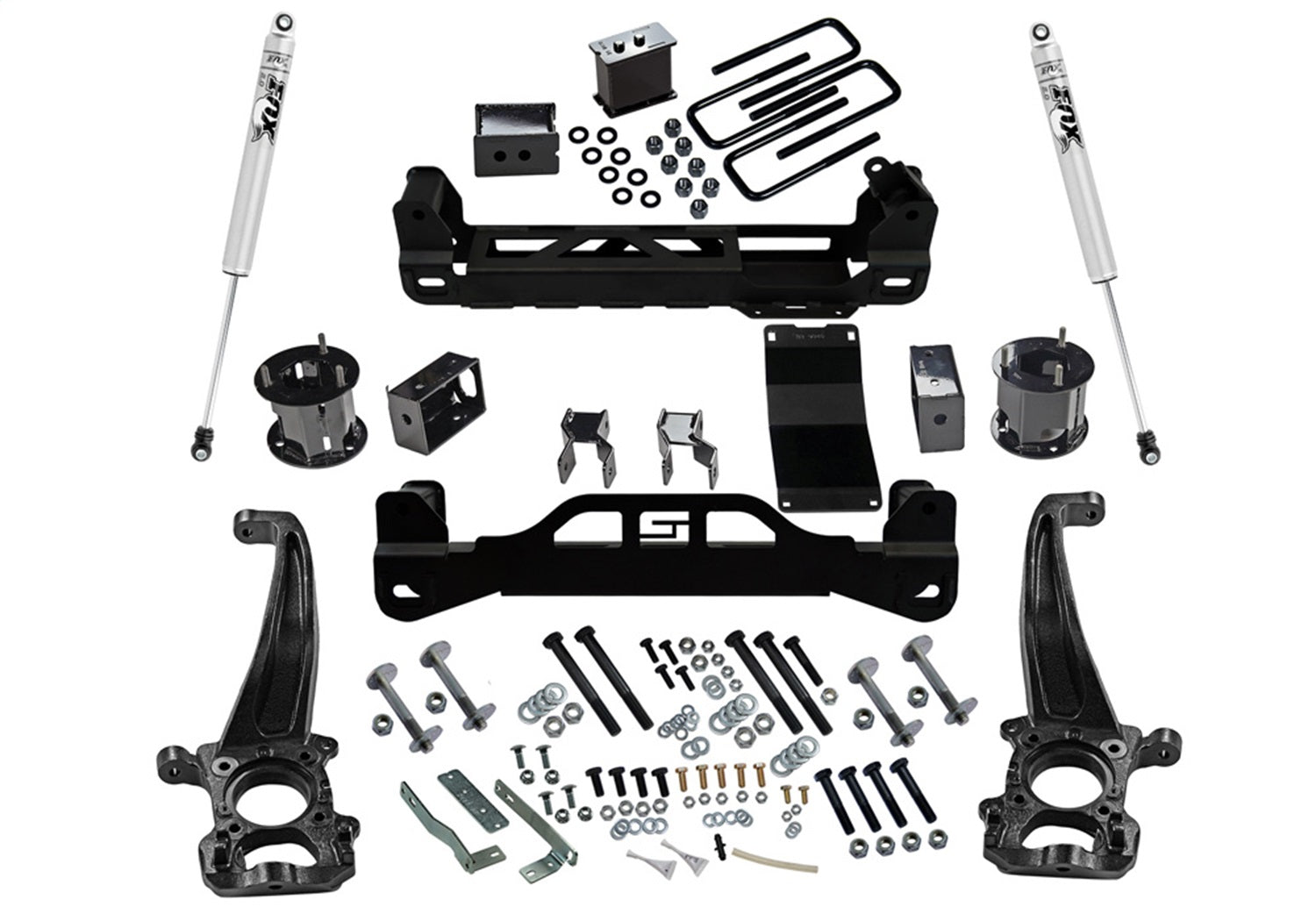 Superlift K126F 4.5 inch Lift Kit-2015-2020 Ford F-150 4WD with FOX 2.0 Series Shocks Superlift K126F