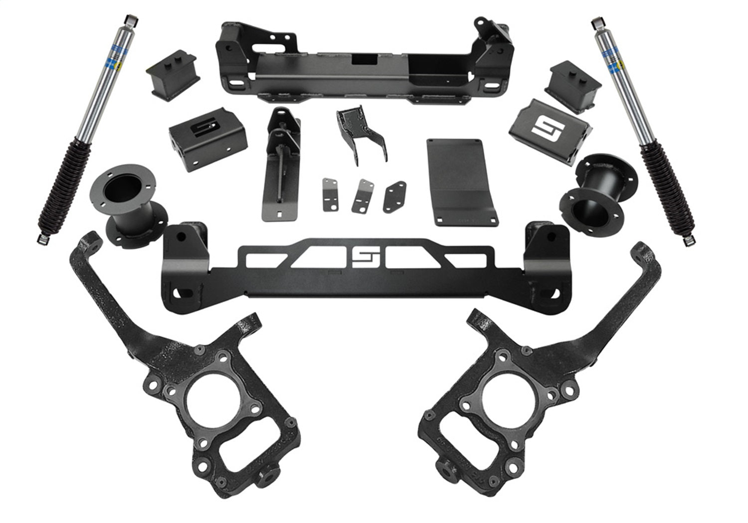 Superlift K130B 6in. Lift Kit-21-23 F150 4WD w/out Tremor Package w/Bilstein Rear Shocks Superlift K130B