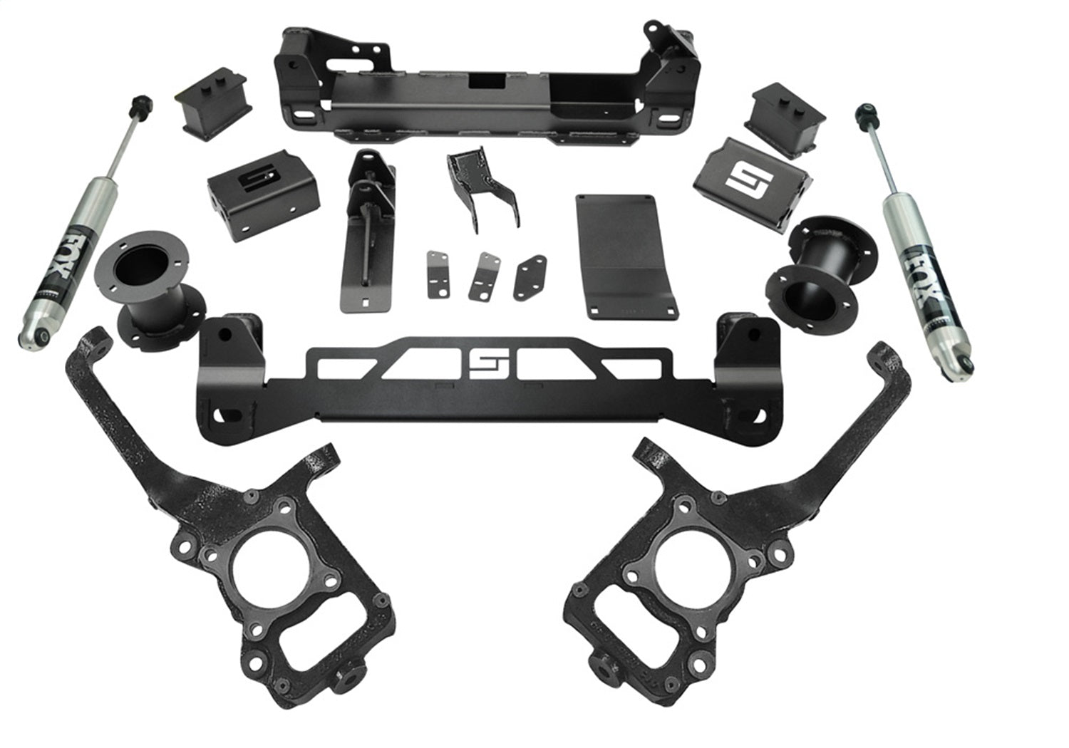Superlift K130F 6in. Lift Kit w/FOX Shocks-21-23 F150 4WD w/out Tremor Package Superlift K130F