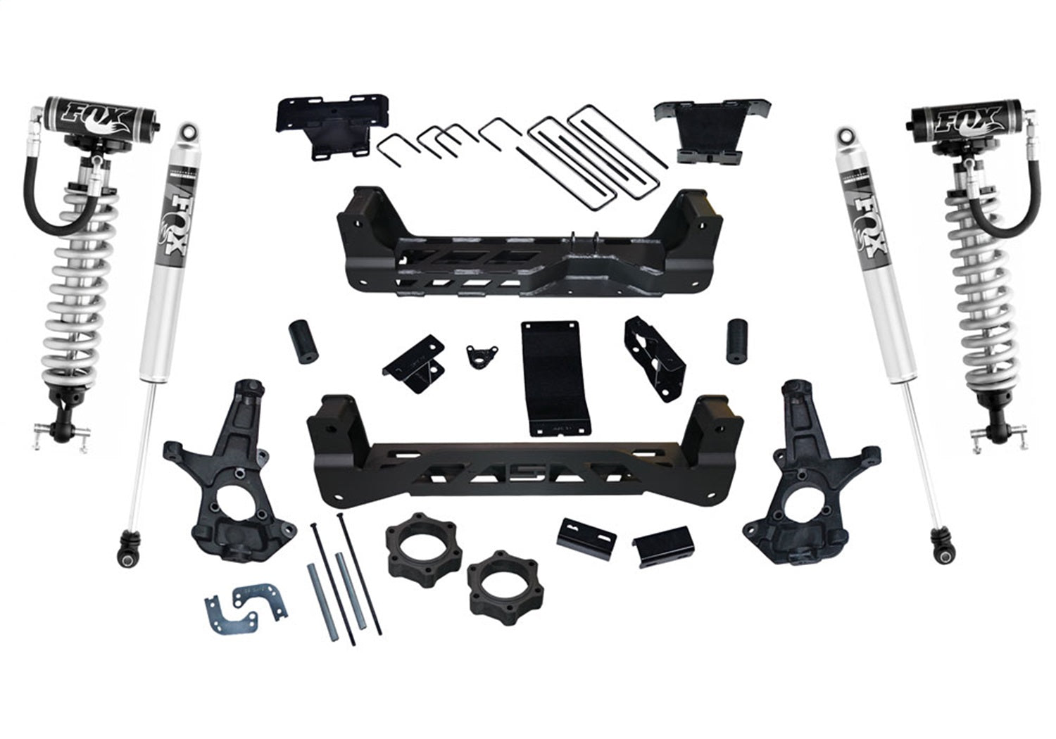 Superlift K162FX 6.5in. Lift Kit w/FOX Coilovers/Rear Shocks-07-13 Silverado/Sierra 1500 4WD Superlift K162FX