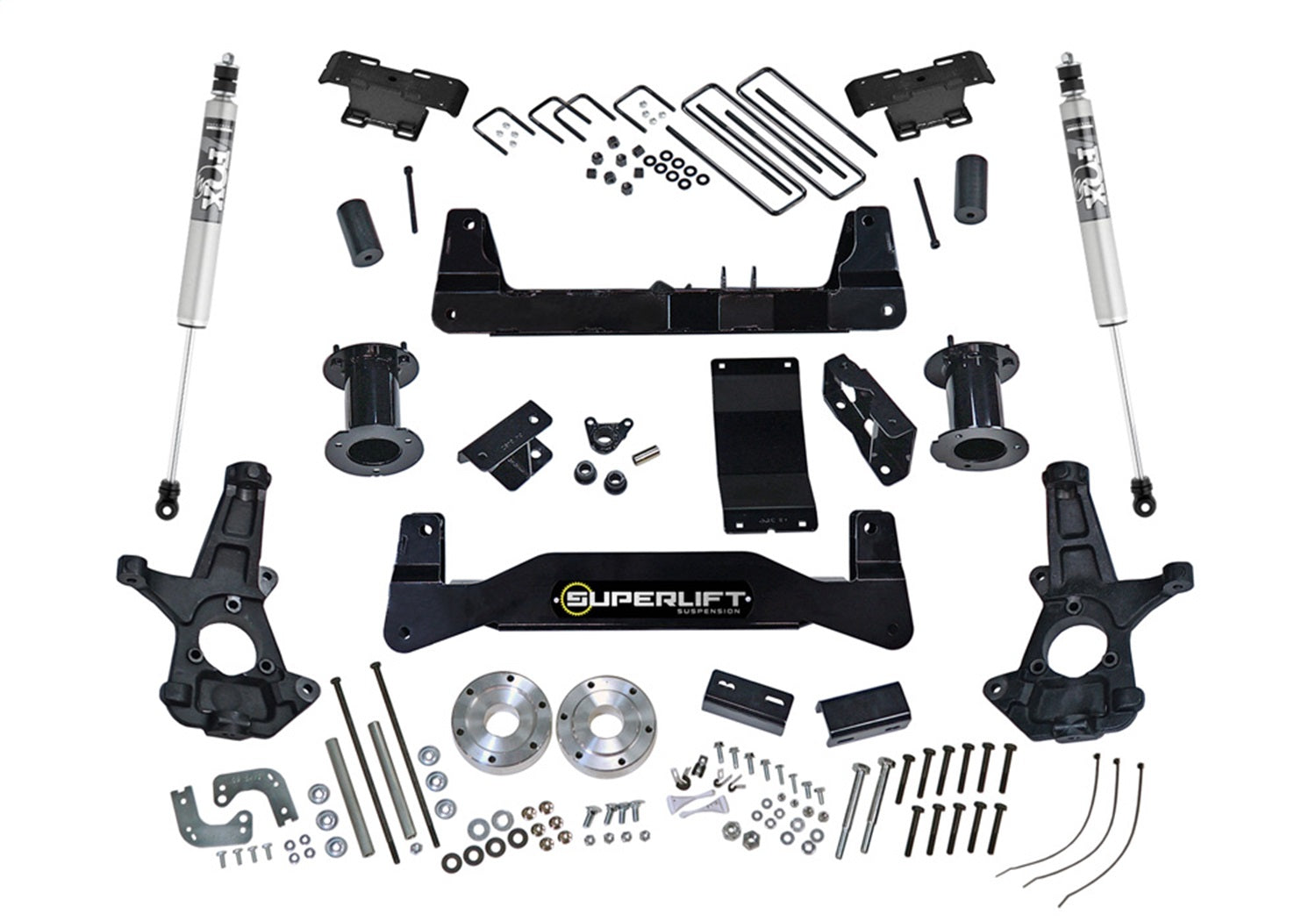 Superlift K162F 6.5in. Lift Kit w/FOX Shocks-07-13 Silv/Sierra 1500 4WD Superlift K162F