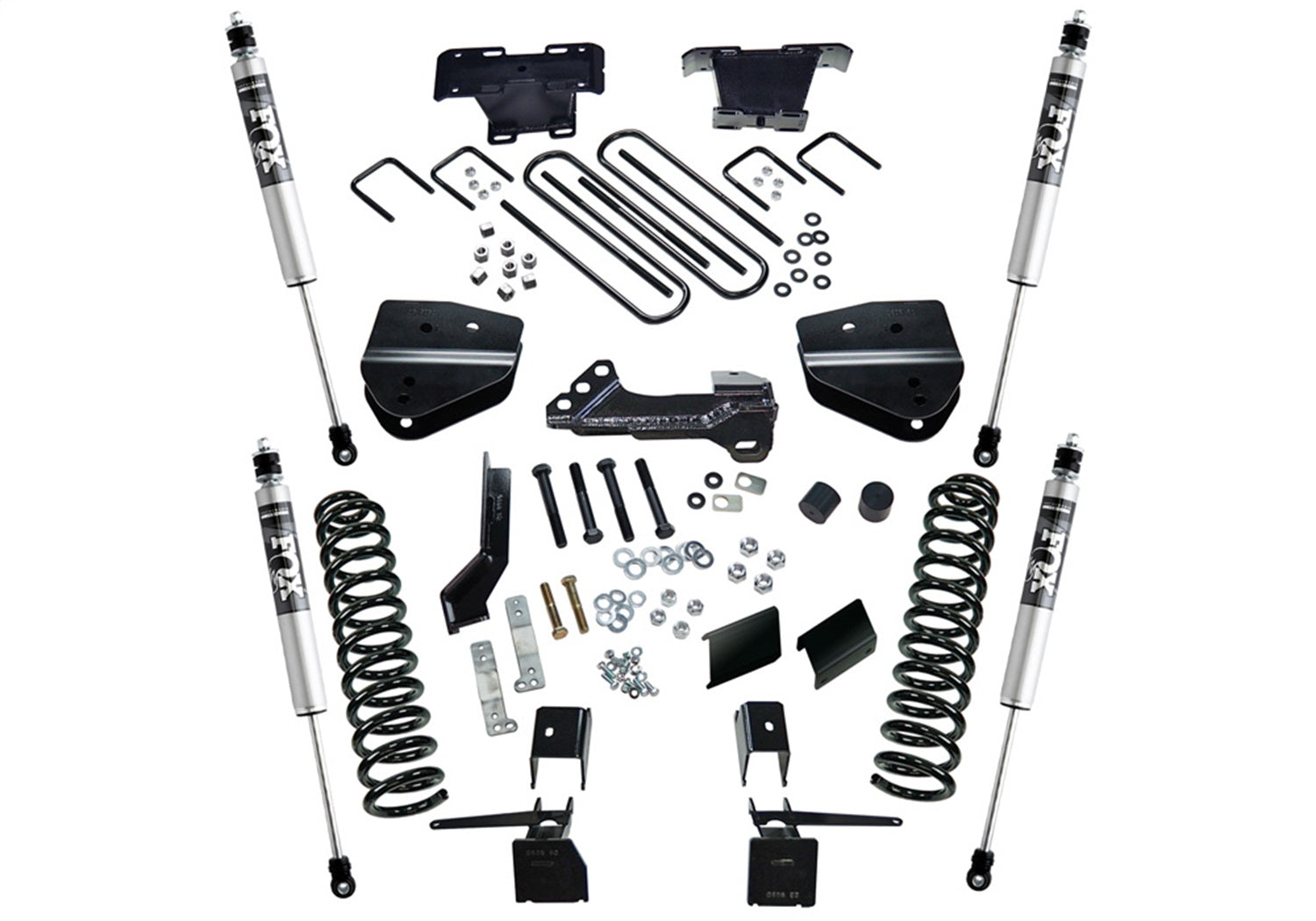 Superlift K164F 4in. Lift Kit w/FOX Shocks-17-22 F250/350 4WD Dsl w/o 4Link Arms w/o RadiusArms Superlift K164F