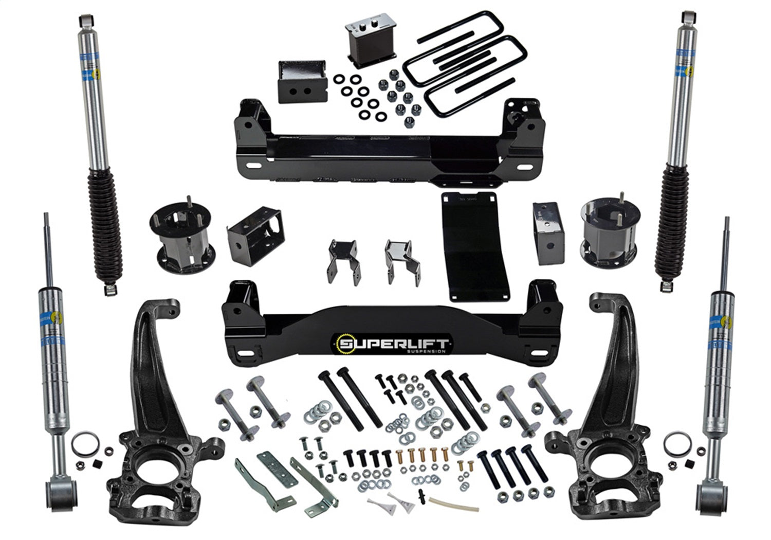 Superlift K173B 4.5 inch Lift Kit-2004-2008 Ford F-150 4WD-with Bilstein Rear Shocks Superlift K173B