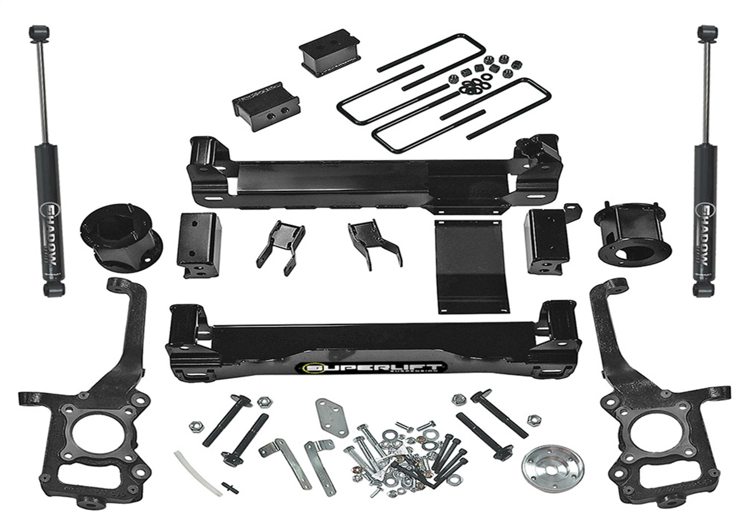Superlift K173 4.5 inch Lift Kit-2004-2008 Ford F-150 4WD-with Superlift Rear Shocks Superlift K173