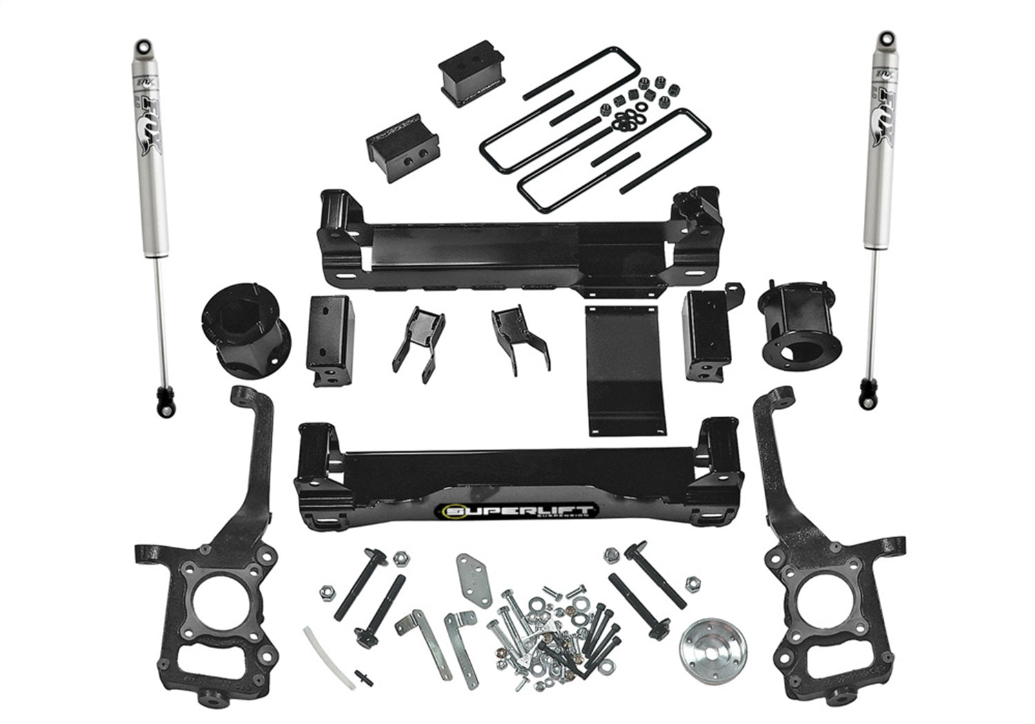 Superlift K178F 4.5 inch Lift Kit-2009-2014 Ford F-150 4WD with FOX 2.0 Series Shocks Superlift K178F