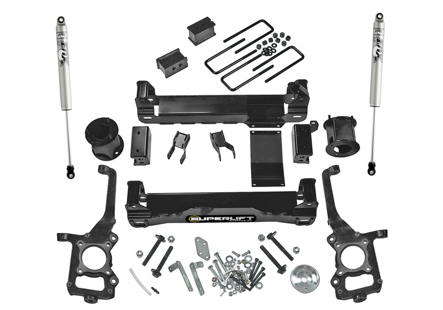 Superlift K179F 6 inch Lift Kit-2009-2014 Ford F-150 4WD with FOX 2.0 Series Shocks Superlift K179F