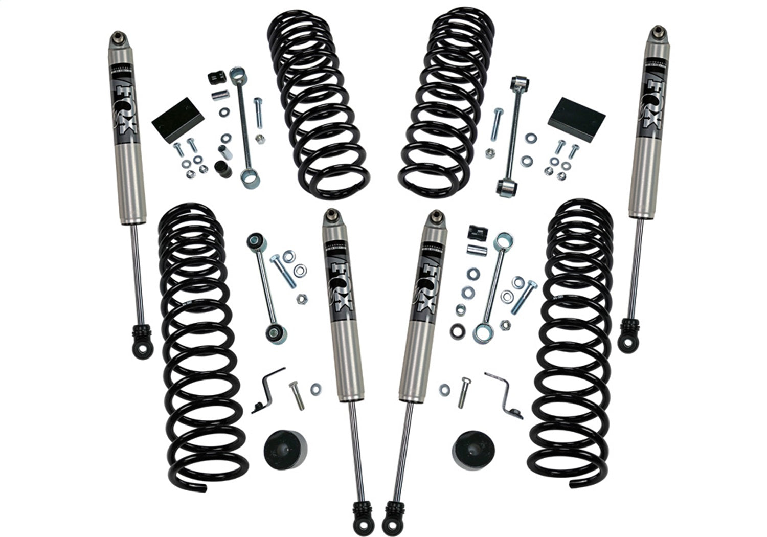 Superlift K183F Dual Rate Coil 2.5in. Lift Kit w/Fox Shocks-18-23 Wrangler JL-4 door Superlift K183F