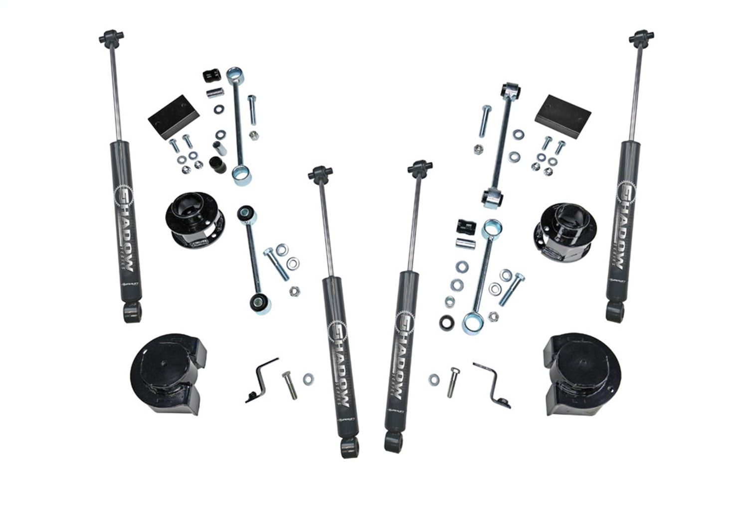 Superlift K187 2.5in. SPACER KIT W/SHX-18-23 JP WRGLR JL-2 OR 4 DR Superlift K187