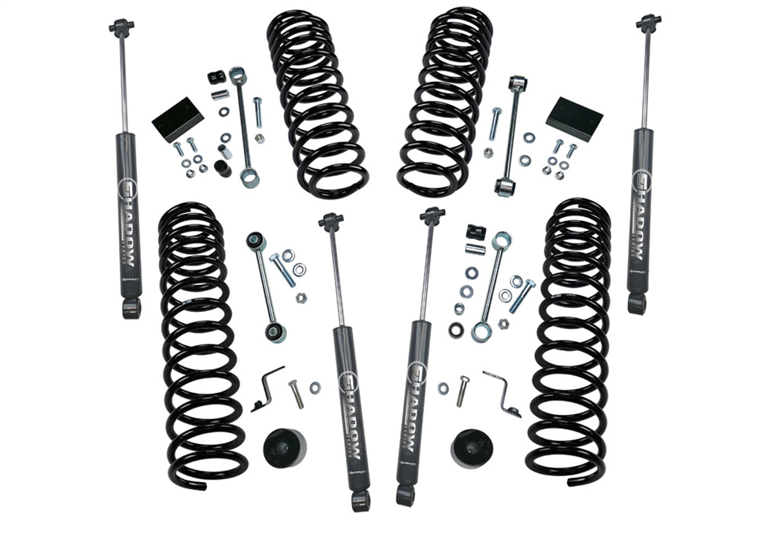 Superlift K190 2.5in. DUAL RATE COIL Lift Kit-18-23 JP JL WRGLR 4 DR-W/SHADOW SERIES SHX Superlift K190