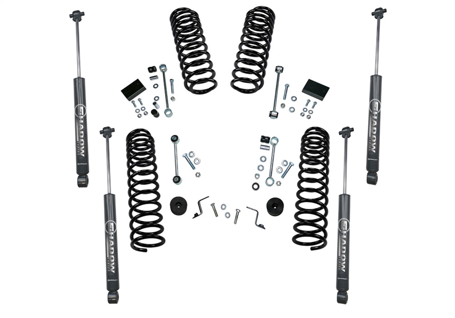Superlift K191 2.5in. DUAL RATE COIL Lift Kit-18-23 JP JL WRGLR 2 DR-W/SHADOW SERIES SHX Superlift K191