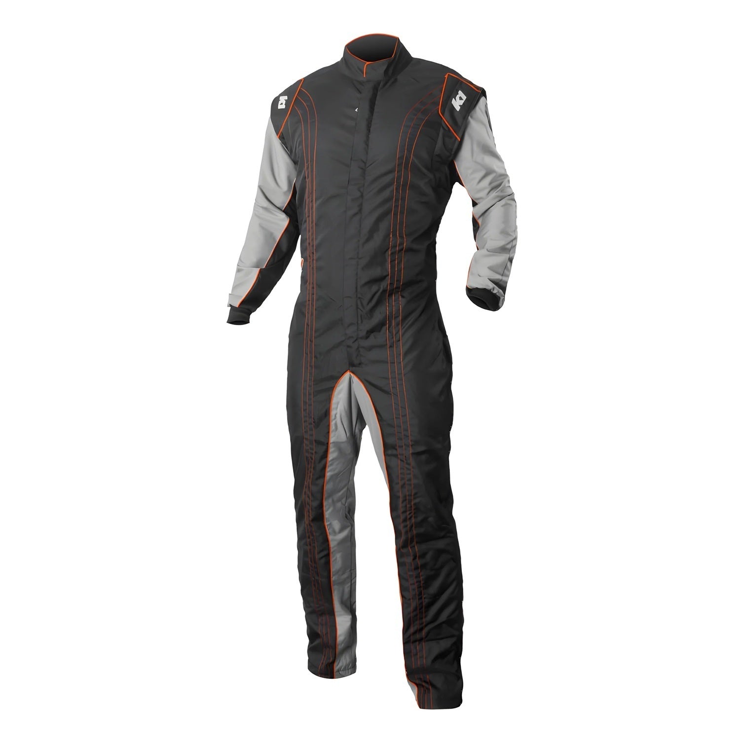 K1 RaceGear 10-GK2-O-LXL Suit Karting GK2 Adult Large/XL Black/Orange K1 RaceGear 10-GK2-O-LXL