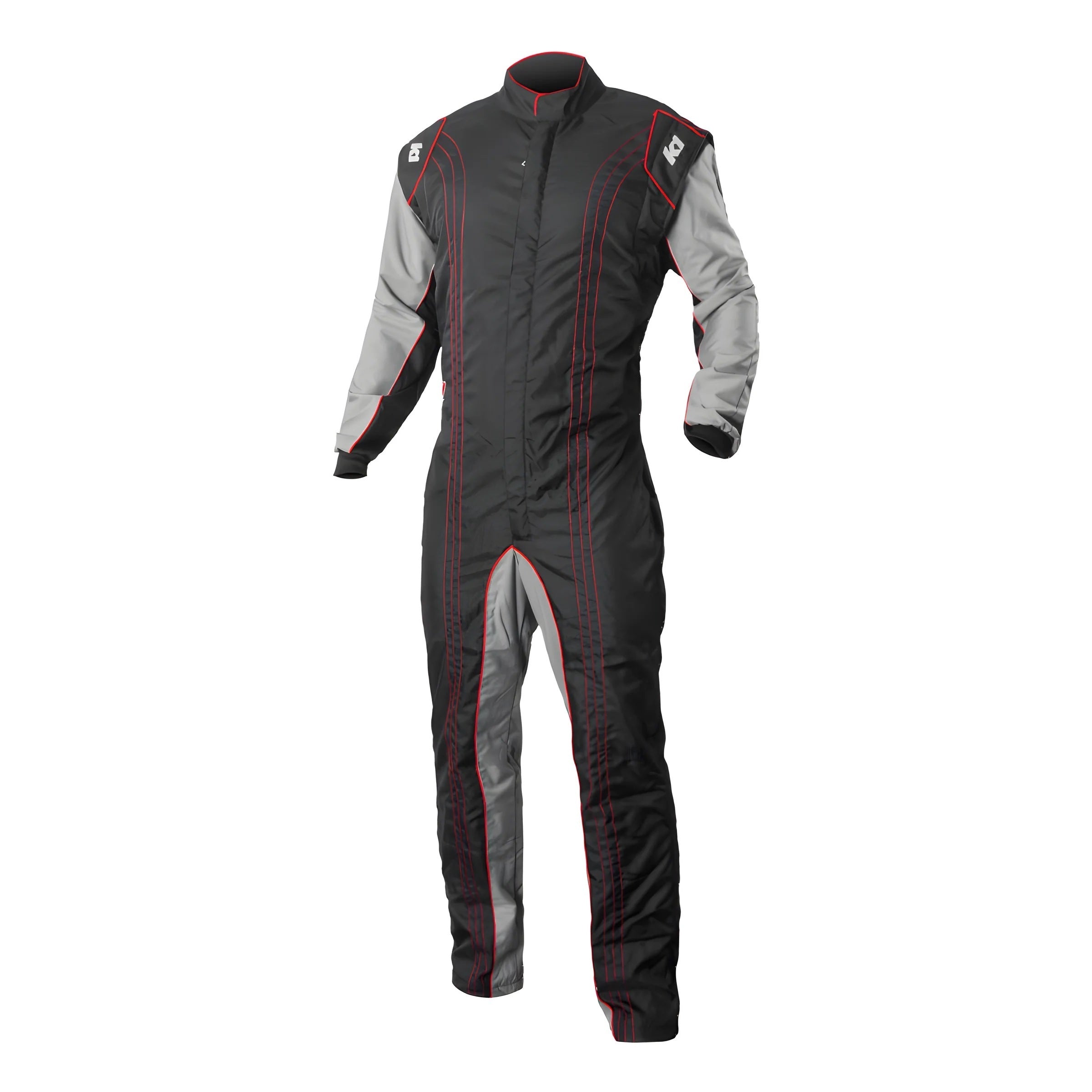 K1 RaceGear 10-GK2-R-L Suit Karting GK2 Adult Large Black/Red K1 RaceGear 10-GK2-R-L