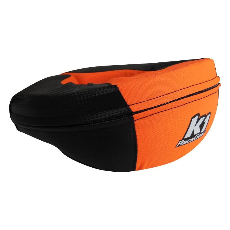 K1 RaceGear 15-NEC-CAO-J Neck Collar Karting Youth Carbon / Orange K1 RaceGear 15-NEC-CAO-J