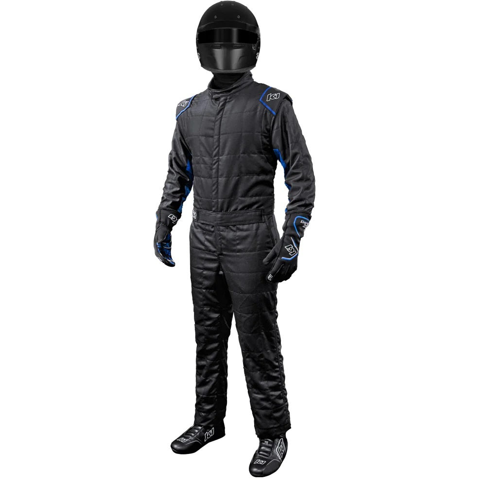 K1 RaceGear 20-OTL-NB-2XL Suit Outlaw XX-Large Black / Blue SFI 3.2A/5 K1 RaceGear 20-OTL-NB-2XL