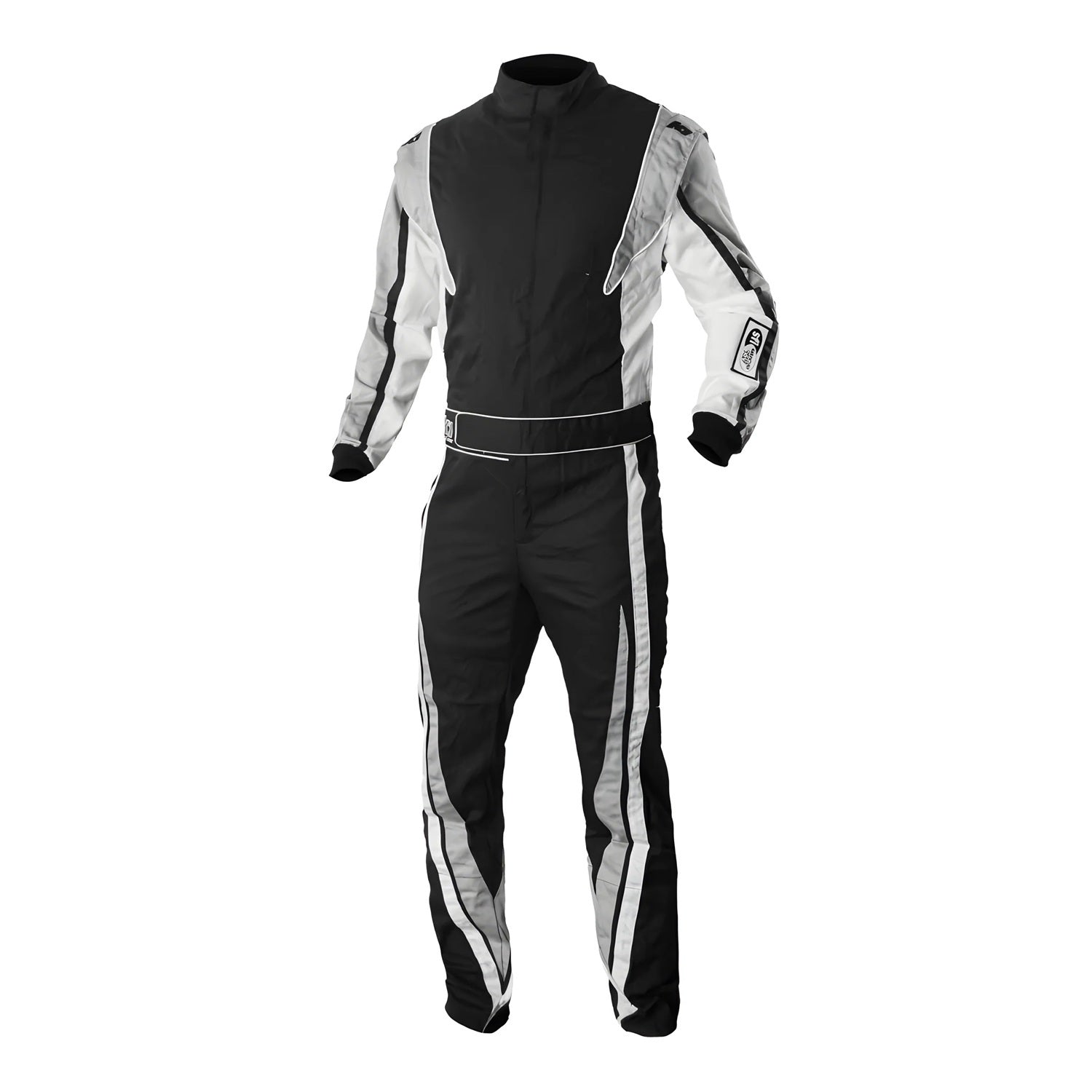 K1 RaceGear 20-VIC-N-2XS Suit Victory Youth 2X- Small Black/Gray K1 RaceGear 20-VIC-N-2XS