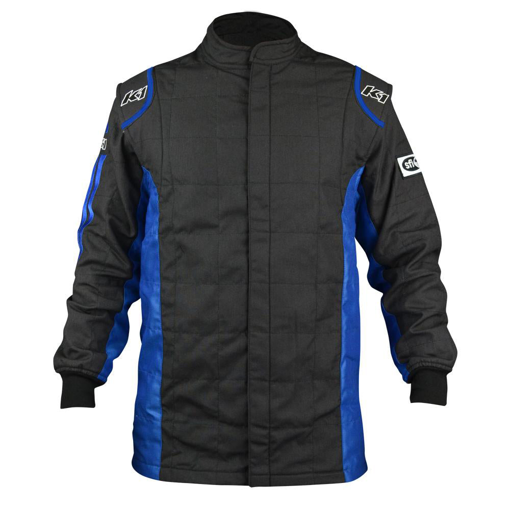 K1 RaceGear 21-SPT-NB-L Jacket Sportsman Black / Blue Large K1 RaceGear 21-SPT-NB-L