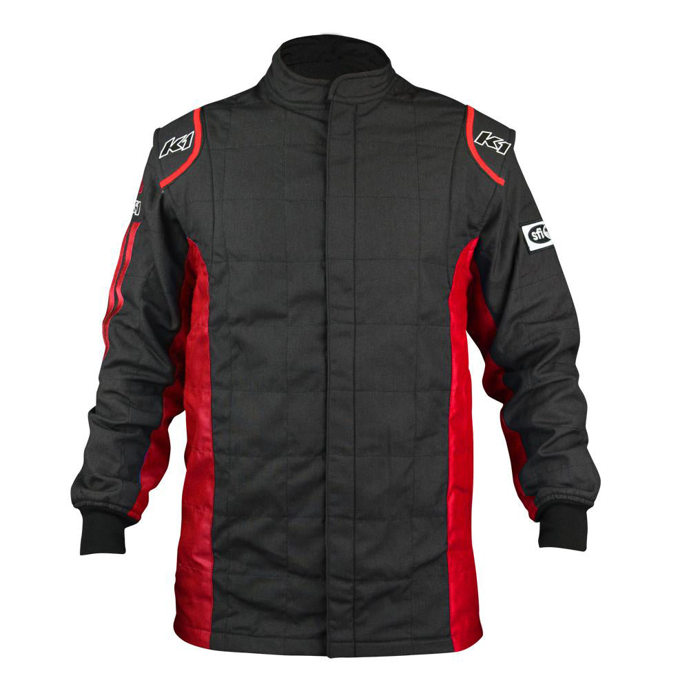 K1 RaceGear 21-SPT-NR-XL Jacket Sportsman Black / Red X-Large K1 RaceGear 21-SPT-NR-XL