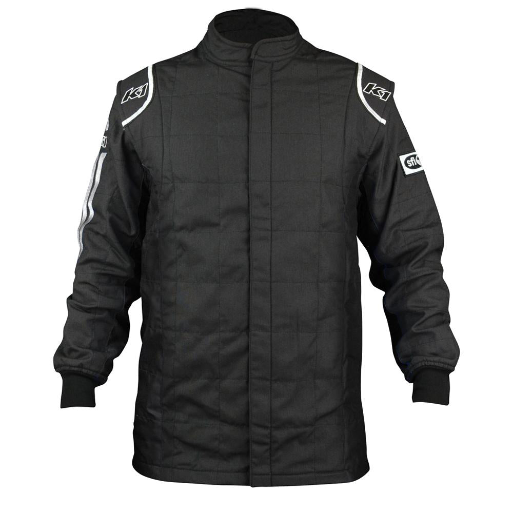 K1 RaceGear 21-SPT-NW-XL Jacket Sportsman Black / White X-Large K1 RaceGear 21-SPT-NW-XL