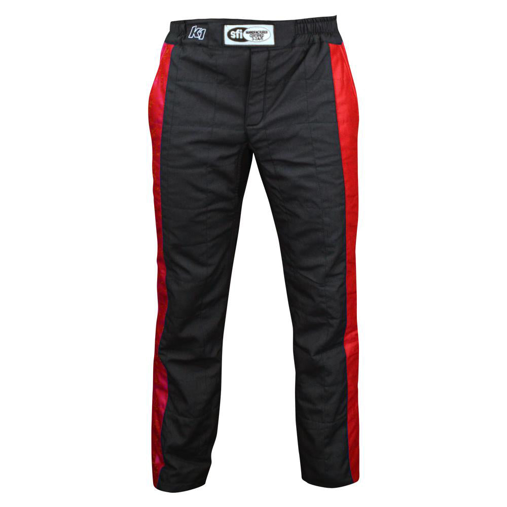 K1 RaceGear 22-SPT-NR-3XL Pant Sportsman Black / Red 3X-Large K1 RaceGear 22-SPT-NR-3XL