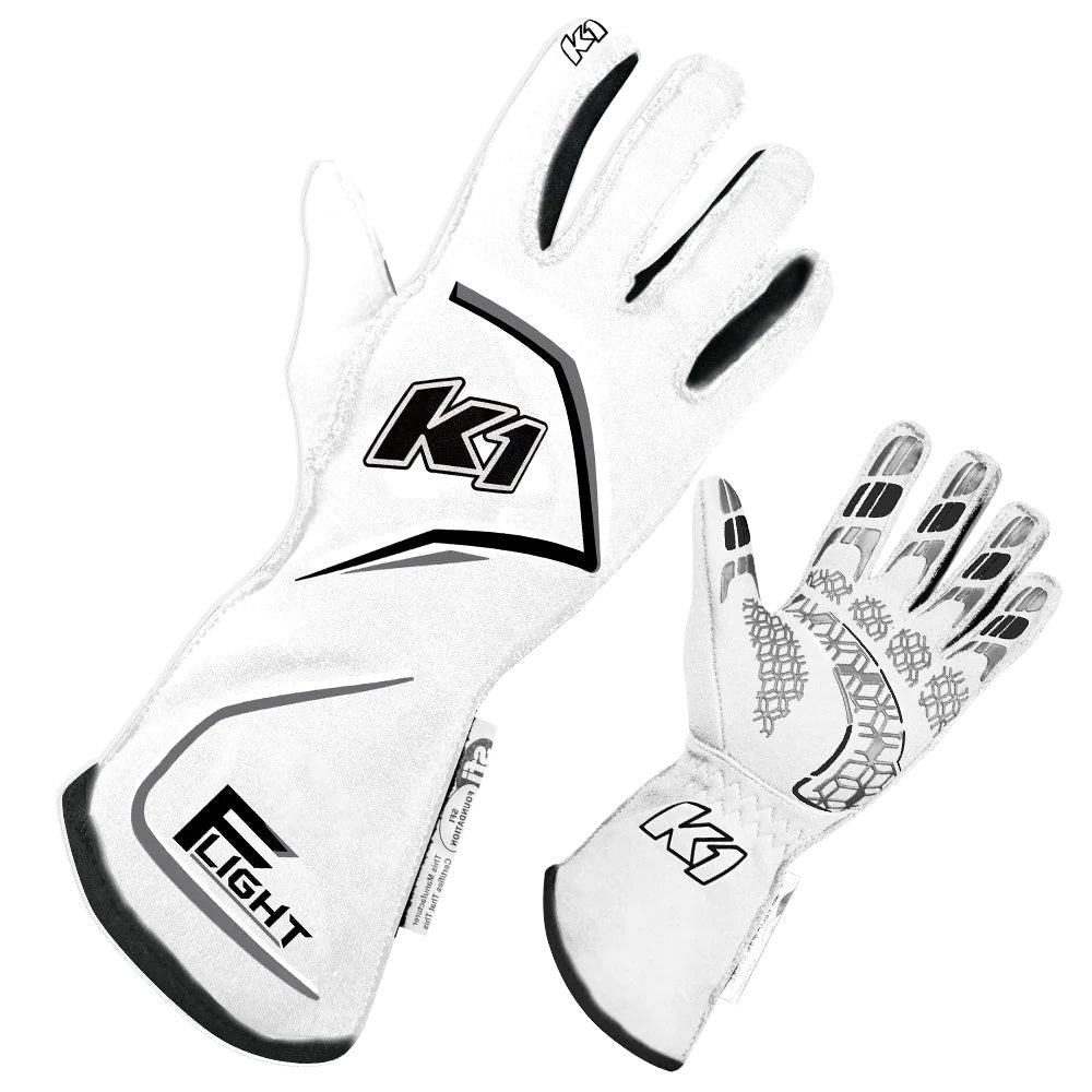 Kirkey 23-FLT-WG-2XL Gloves Flight XX-Large White Kirkey 23-FLT-WG-2XL
