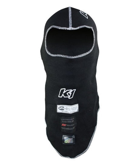 K1 RaceGear 26-FHS-N Balaclava Head Sock Flex Black K1 RaceGear 26-FHS-N