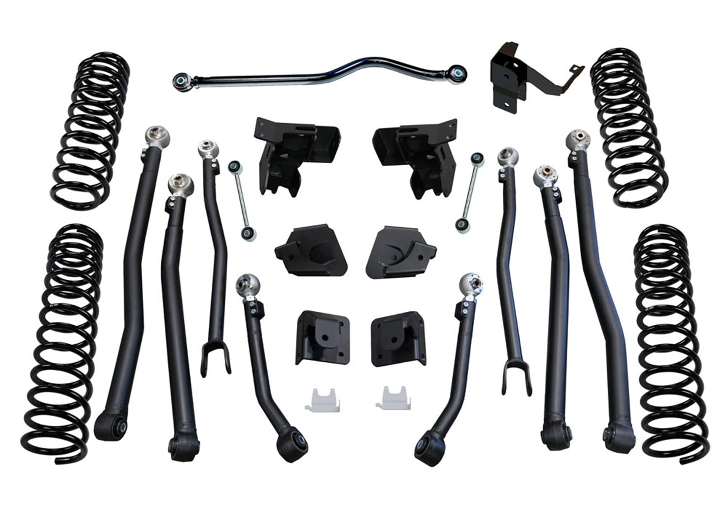 Superlift K201 4in. Rock Runner Series Lift Kit-07-18 Wrangler JK-4-door-w/Shadow Shocks Superlift K201