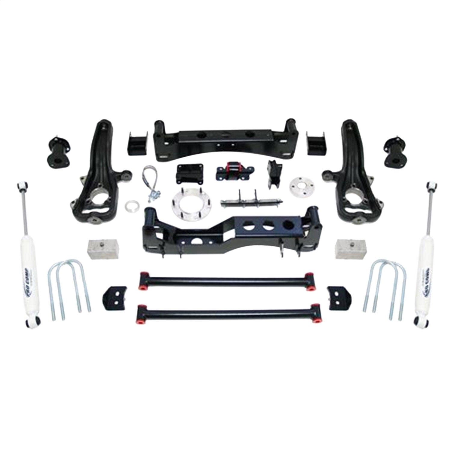 Pro Comp Suspension K2062B Stage I Lift Kit; 6 in. Lift; Front Strut Spacer And Rear ES9000; Pro Comp Suspension K2062B