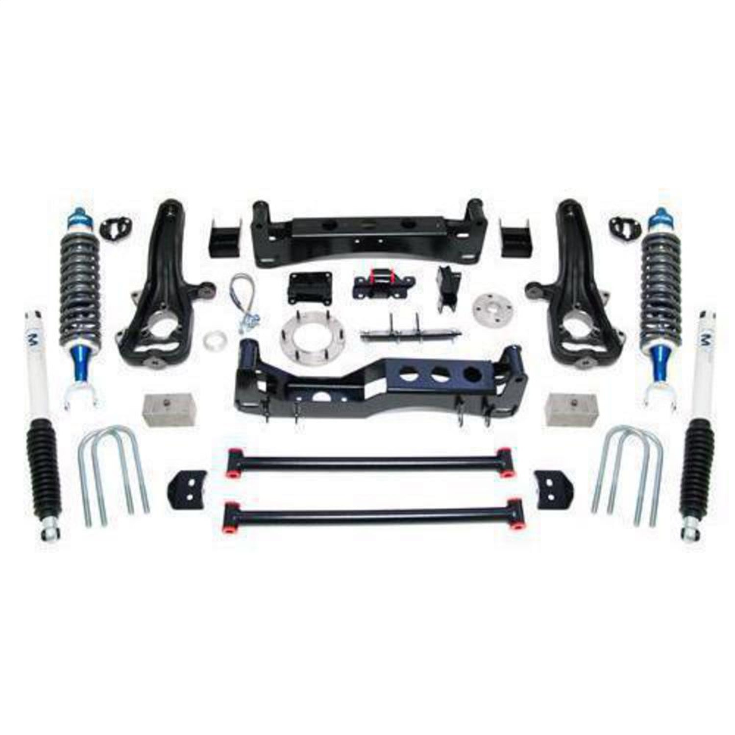 Pro Comp Suspension K2062BPX Stage I Lift Kit; 6 in. Lift; Front MX2.75 And Rear Pro Runner; Pro Comp Suspension K2062BPX