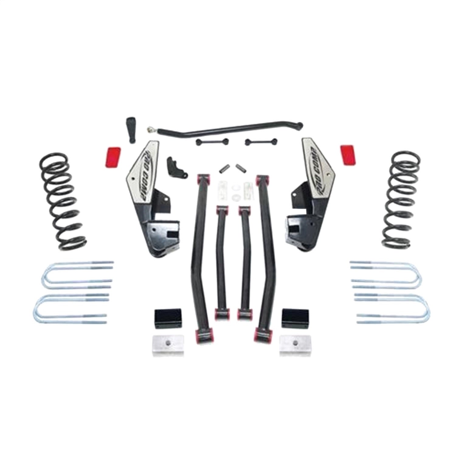 Pro Comp Suspension K2078B Stage I Lift Kit; 6 in. Lift; Front And Rear ES9000; Long Arm Kit; Pro Comp Suspension K2078B