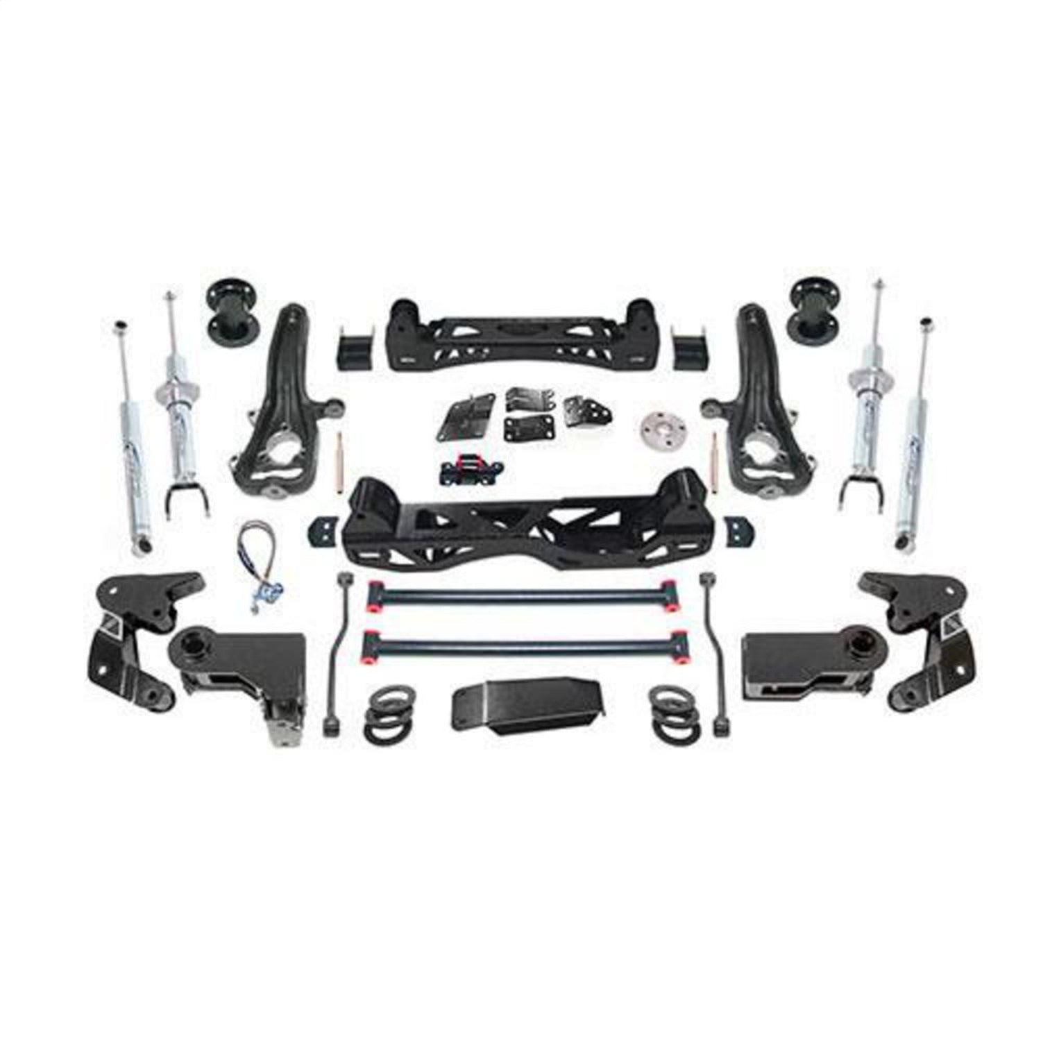 Pro Comp Suspension K2084BPS Stage I Lift Kit; 6 in. Lift; Front Pro Runner SS And Rear Pro Runner; Pro Comp Suspension K2084BPS