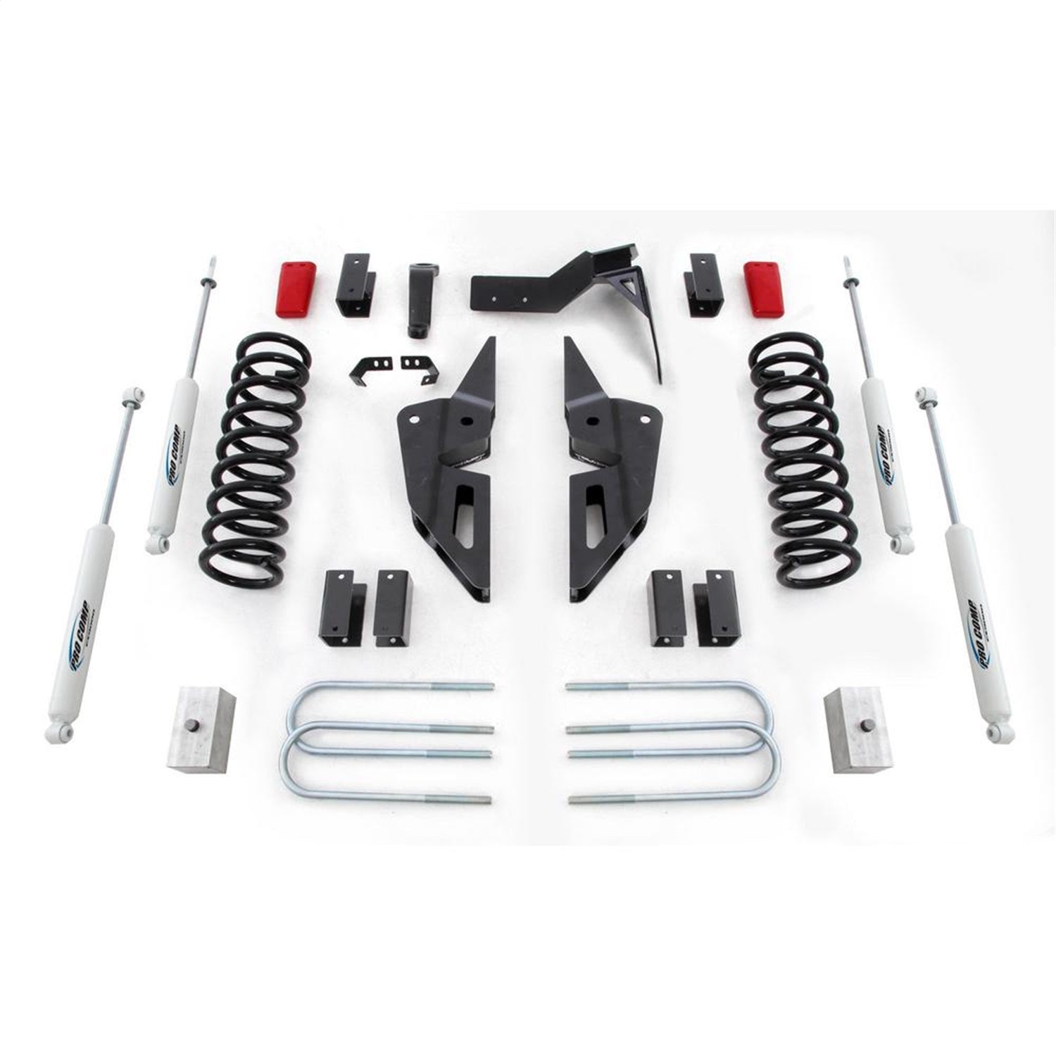 Pro Comp Suspension K2089B Stage I Lift Kit; 4 in. Lift; Front Strut Spacer And Rear ES9000; Pro Comp Suspension K2089B