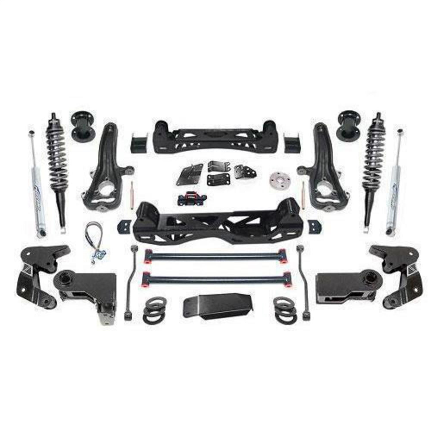 Pro Comp Suspension K2101BPX Stage I Lift Kit; 6 in. Lift; Front MX2.75 Coilovers; Pro Comp Suspension K2101BPX