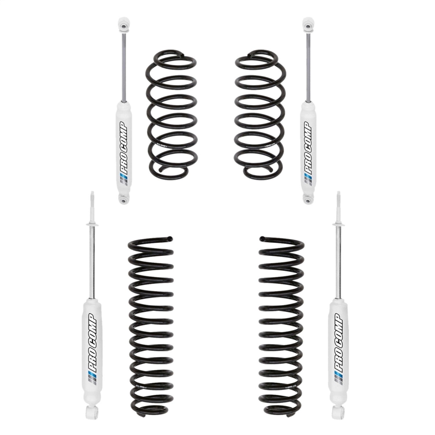 Pro Comp Suspension K3055 Stage I Lift Kit; 2 in. Lift; Front And Rear ES3000; Pro Comp Suspension K3055