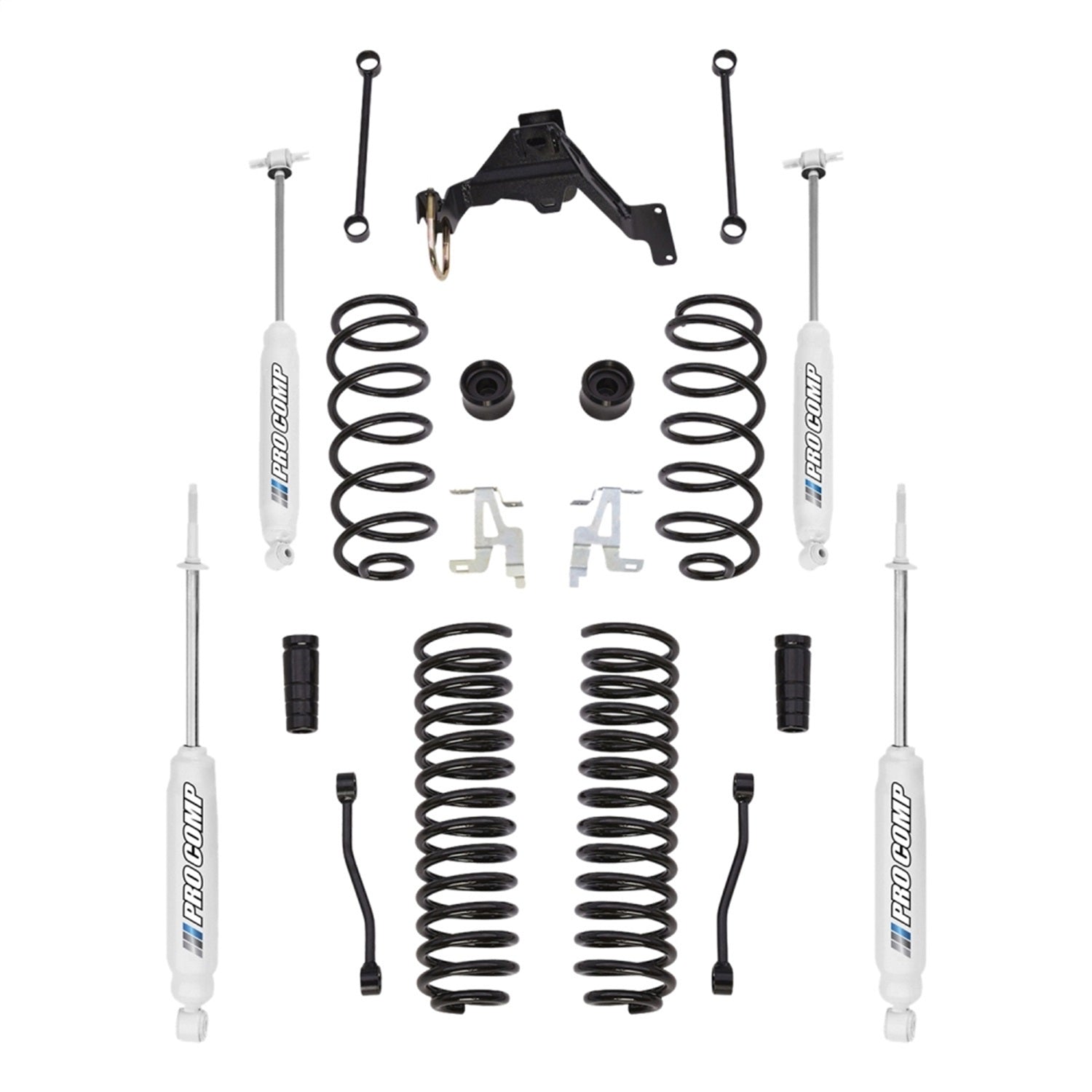 Pro Comp Suspension K3089B Stage I Lift Kit; 3 in. Lift; Front And Rear ES9000; Pro Comp Suspension K3089B