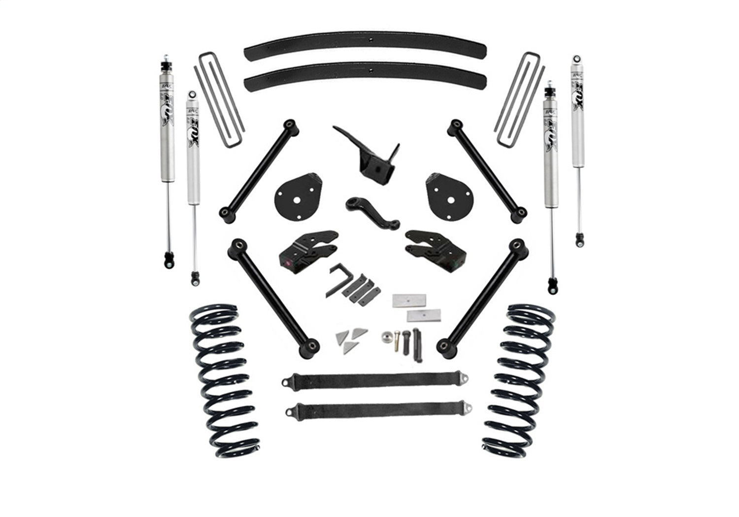 Superlift K336F 5in. Lift Kit w/FOX Shocks-00-02 Ram 2500/3500 4WD Diesel Superlift K336F