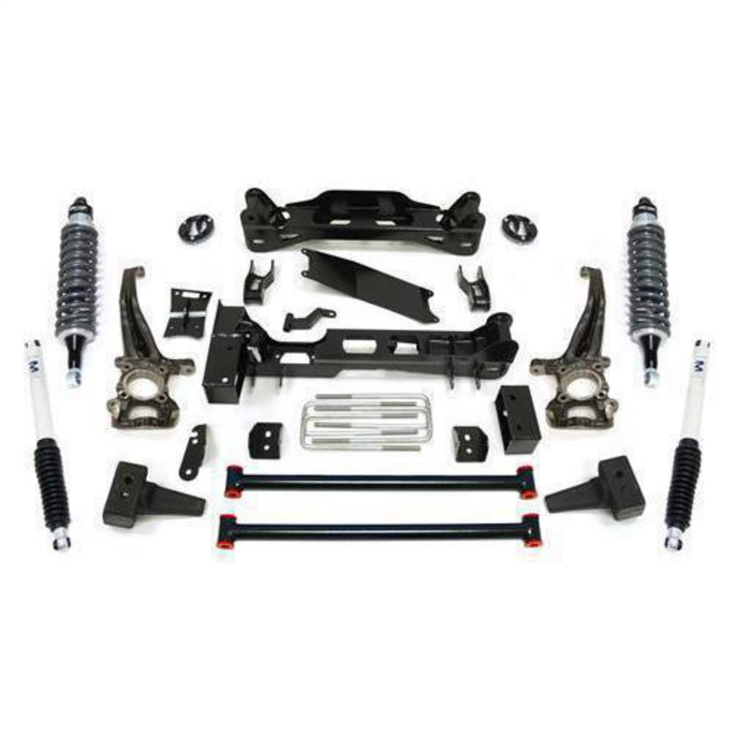 Pro Comp Suspension K4143BPX Stage I Lift Kit; 6 in. Lift; Front MX2.75 And Rear Pro Runner; Pro Comp Suspension K4143BPX