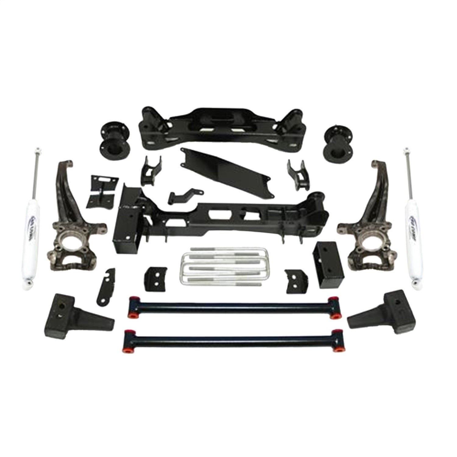 Pro Comp Suspension K4144B Stage I Lift Kit; 6 in. Lift; Front Strut Spacer And Rear ES9000; Pro Comp Suspension K4144B