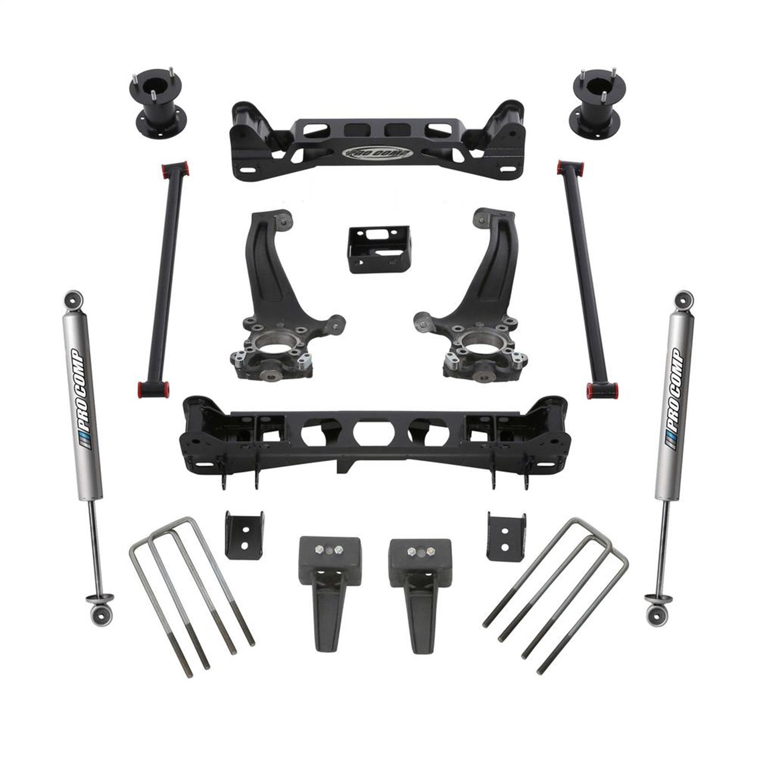 Pro Comp Suspension K4148M LftKt-Suspw/Shock Pro Comp Suspension K4148M