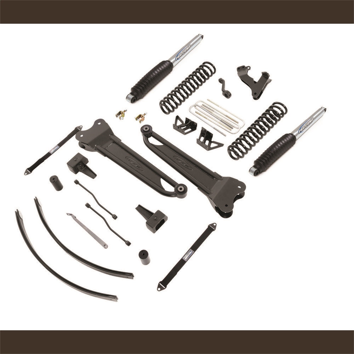 Pro Comp Suspension K4176BP Stage II Lift Kit; 6 in. Lift; Front And Rear Pro Runner; Pro Comp Suspension K4176BP